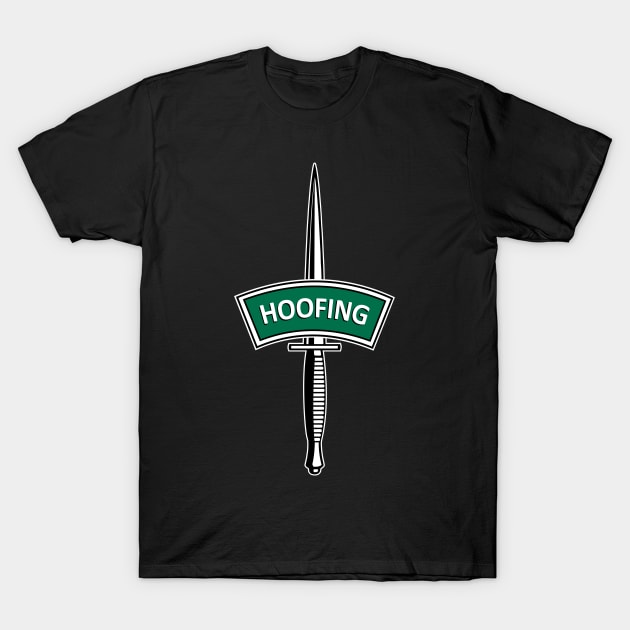 Royal Marines Commando - HOOFING T-Shirt by TCP